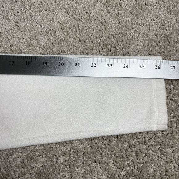 Nike Hoodie Womens Full Zip Fleece White Y2K Athletic Training Casual - Picture 12 of 12